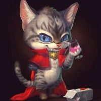 #Dessin illustration #Chat #Vampire par Silverfox5213