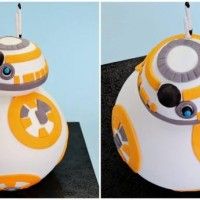 #Gâteau BB-8 #StarWarsLeRéveilDeLaForce