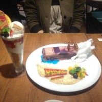 Crêpe café au Japon sur le thème de #RetourVersLeFutur