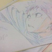 #Dessin sketch #Croquis genga Haikyuu #Animation au crayon de couleur http://www.tvhland.com/boutique/crayon-de-couleur.html #Anime