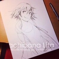 #Dessin illustration Haru #Encrage #Copic multiliner par Tachibana Lita http://www.tvhland.com/boutique/liner-copic-multiliner.html #Manga #... [lire la suite]