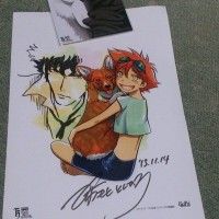 #Dessin dedicace de Kawamoto Toshihiro #CowboyBebop