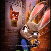 Affiche #Film #Zootopie avis de recherche Nick Wilde Judy Hopps #Cinéma