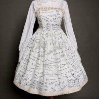 Fallait y penser ! Robe antisèche pour les nuls en maths et matter les filles #Mode