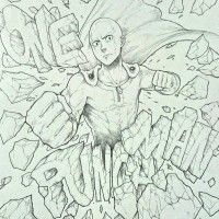 #Dessin #Croquis sketch Saitama #OnePunchMan par Gotō Keisuke