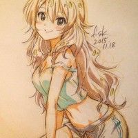 #Dessin #Croquis sketch Miki par fusuke208