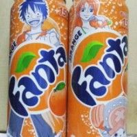 Fanta #OnePiece Luffy Chopper et Nami