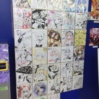 Panneau décoré de #Dessins sur #Shikishi Wixoss #Manga