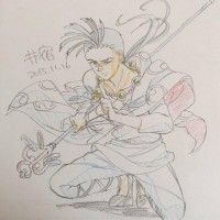 #Dessin #Croquis sketch Fushigi yuugi par 2tororo2 aux crayons de couleur http://www.tvhland.com/boutique/crayon-de-couleur.html