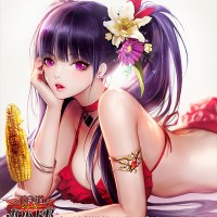 #Dessin illustration fille maillot de bain maïs par piglong7286 #Manga #Tutoriel