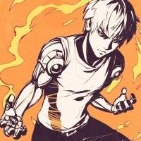 #Dessin #Fanart cyborg Genos #OnePunchMan par Kuvshinov Ilya