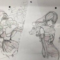 #Dessin #Croquis sketch Lupin The Third anime Rebecca #Noël #Animation