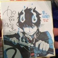 #Dessin #Shikishi Aoi Exorcist #BlueExorcist Rin Okamura Kazue Kato