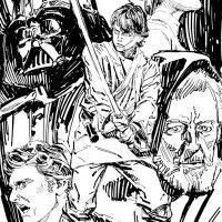 #Dessin Star Wars par Yoh Yoshinari directeur d'animation #StudioTrigger