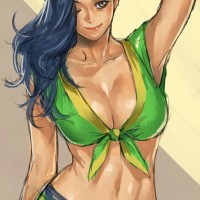 #Dessin #Fanart Laura Matsuda jeux vidéo StreetFighter V par bet10co10