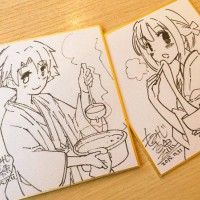 #Dessin sur #Shikishi par mamomiji