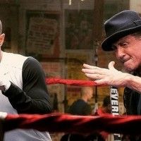 Nous sommes en train de regarder #Creed, la suite de Rocky!! Eyes of Tiger!!