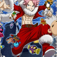 #Natsu Dragneel en père #Noël #FairyTail