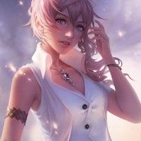 Serah Farron FFXIII par Lisa Buijteweg et Jonathan Hamilton