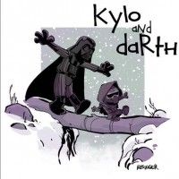 #Dessin #Humour #DarkVador et #KyloRen #StarWarsLeRéveilDeLaForce par Kesinger