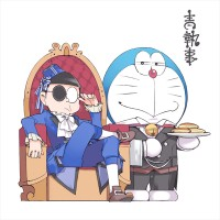 #Doraemon se la joue #BlackButler par poppuqn