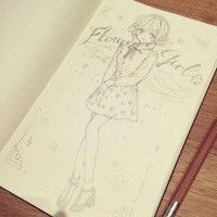 #Dessin crayon par #Lunaticjoker #Manga