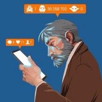 Obi-Wan Kenobi et les reseaux sociaux par Eric Irish star wars