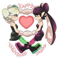 #Splatoon #SaintValentin #Dessin de gomipomi