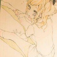 #Dessin au #CrayonDeCouleur par hamident83hami #Manga
