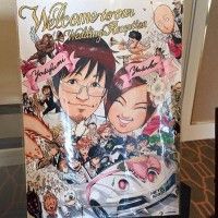 #Dessin mariage par #YusukeMurata, le #Mangaka de #OnePunchMan