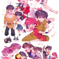 #Dessin #Fanart #Ranma1/2 par inhye162