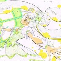 #Dessin au #CrayonDeCouleur magical girl par Itaoka1