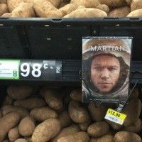 Est ce que ces patates ont été cultivé avec du caca ? #SeulSurMars #MattDamon