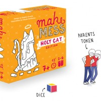 Les  #Chats vont conquérir le monde.  Voici un jeu sur kictkstarter #MakeAMess  @delphindruelle qui va les aider à élaborer leurs plans m... [lire la suite]