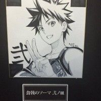 #Dessin sur #Shikishi #FoodWars Shokugeki no Soma