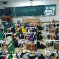 #PoissonDAvril à l'#école en #Corée #Insolite