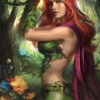 #PoisonIvy Batman dessin de Josh Burns