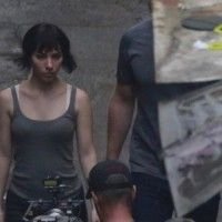 Photo tournage #GhostInTheShell #ScarlettJohansson dans les rues de Hong Kong