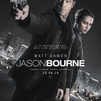 Affiche film #JasonBourne avec #MattDamon Sortie au #Cinéma le 10 Août