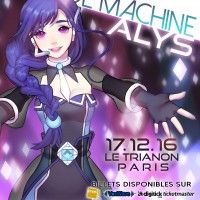 La #Chanteuse virtuelle #Alys va se produire au Trianon le 17 décembre. Les billets seront en vente à @japanexpo. Alors ca vous tente?