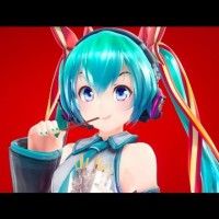 #HatsuneMiku croque des choco pocky #Vocaloid