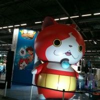 petit aperçu de @japanexpo avec un #Jibanyan géant @YokaiWatchFR