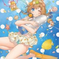 fille en #MaillotDeBain plongée #Dessin de ticketchan #Manga