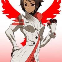 #PokemonGo #Candela #TeamValor #TeamRouge #Fanart #Dessin de datenaoto2012 #JeuVidéo