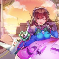 #Overwatch D.Va #Fanart #Dessin skdms0303