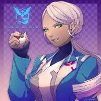 #PokemonGo Blanche Team Mystic #Fanart #Dessin Rousteinire #JeuVidéo