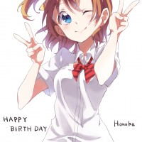 #Dessin anniversaire honoka par ccchiigon #Manga