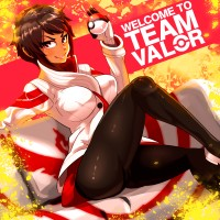 #PokemonGo #Candela #TeamValor #Fanart #Dessin sake_to_namida