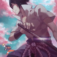 #Naruto #SasukeUchiwa #Dessin #Fanart 八音諧