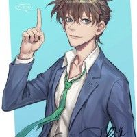 #ConanLeDétective Shinichi Kudo #Dessin  橘贩 #Manga